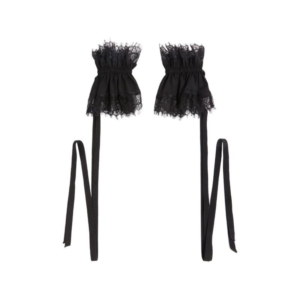 Ann Demeulemeester Black Gloves Women